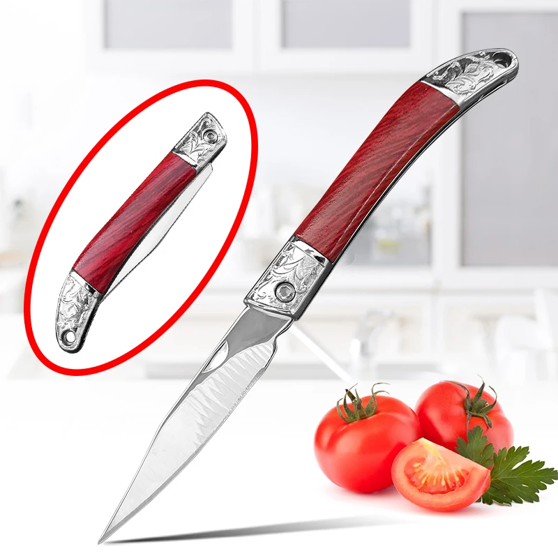 Bone Folder Tool - Allzweckmesser, zusammenklappbare Klinge, Ausbeinen, Fleischbeil, Fisch,