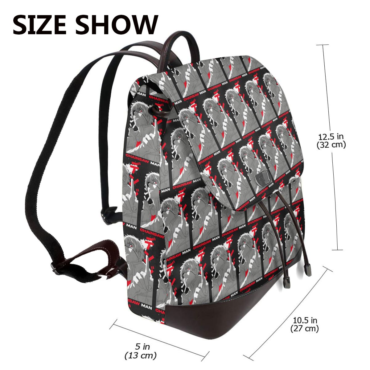 Anime Chainsaw Man Devil Damen – Leather Work Rucksack Mens Bewertung und Preis